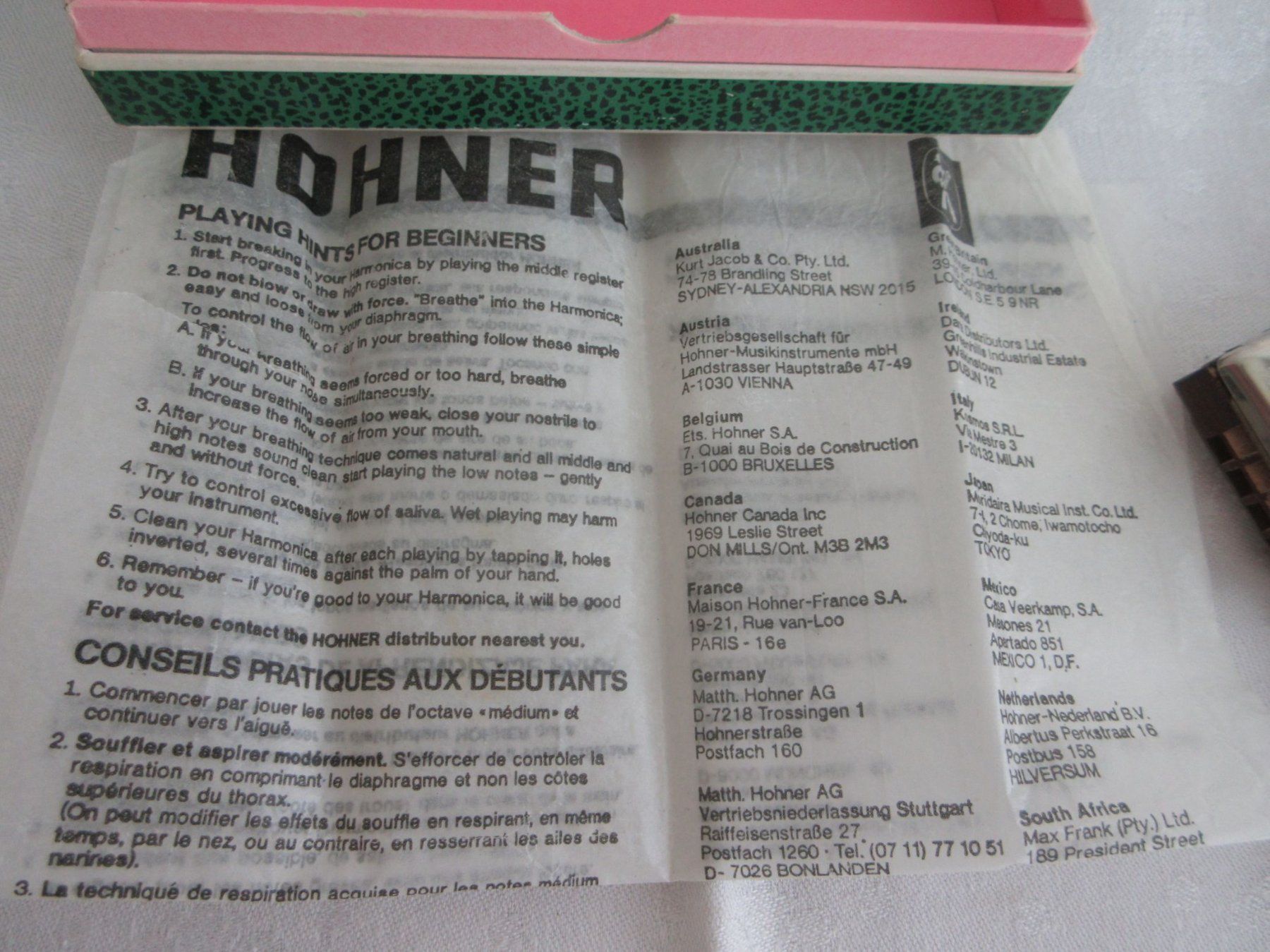 Hohner Musikinstrumente: Hohner Echo Harp M2 55/80 C/G – Gebraucht aus Binningen von tempipassati 5