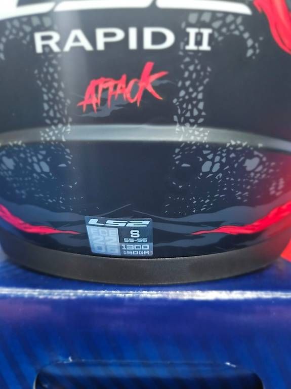 Caschi & visiere: Casque moto LS2 Rapid 2 Attack – Usato da les verrières venduto da Lewydo 2