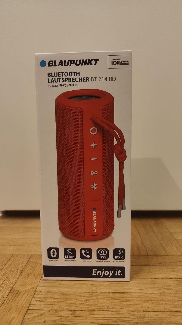 Blaupunkt Casse acustiche: Bluetooth Lautsprecher Blaupunkt – Nuovo e nell'imballaggio originale da Bern venduto da sem_q6yn 1