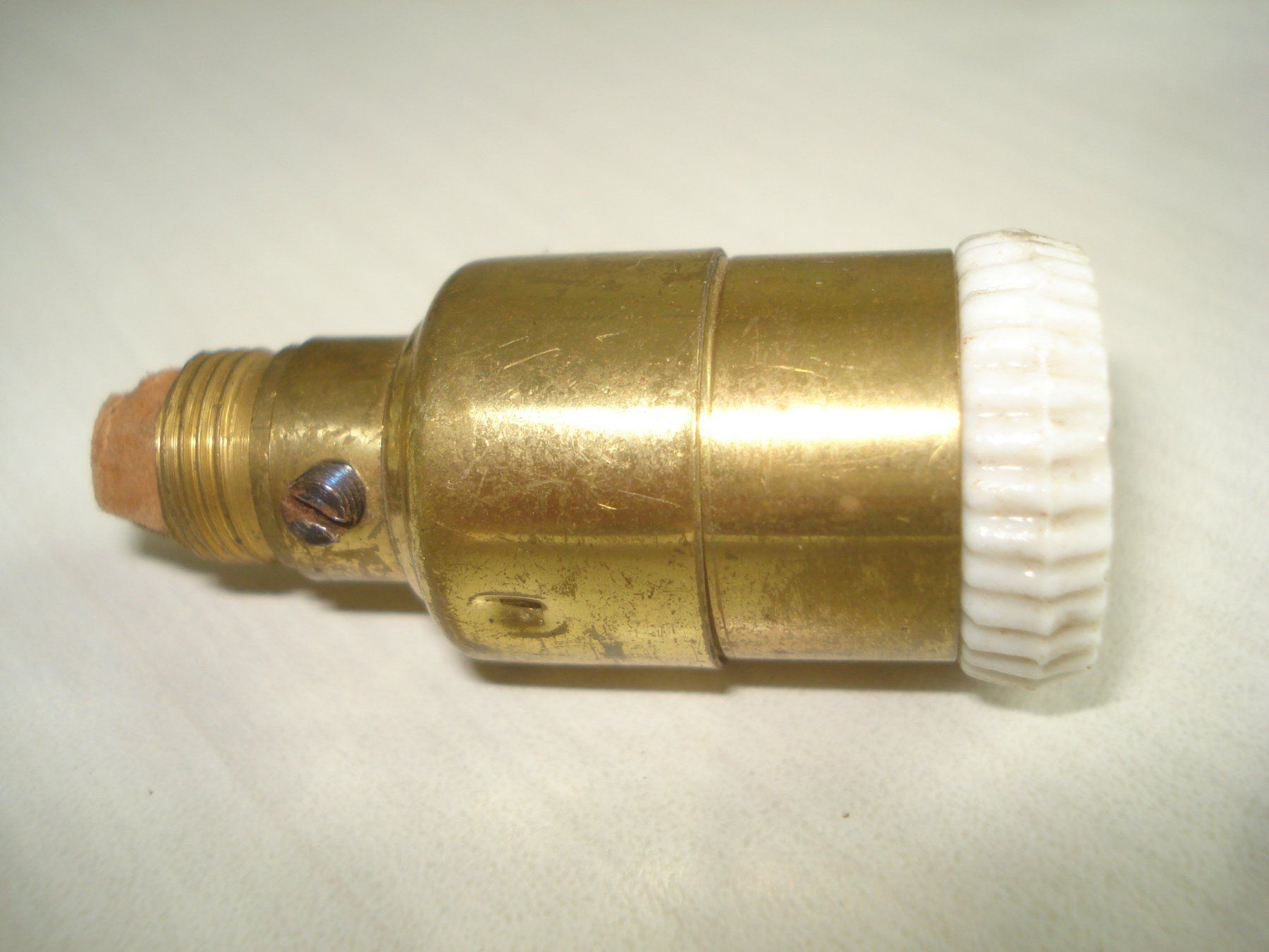 Lampen: Antike Lampenfassungen Messing um 1920 – Gebraucht aus Urdorf von Tinplate01 1