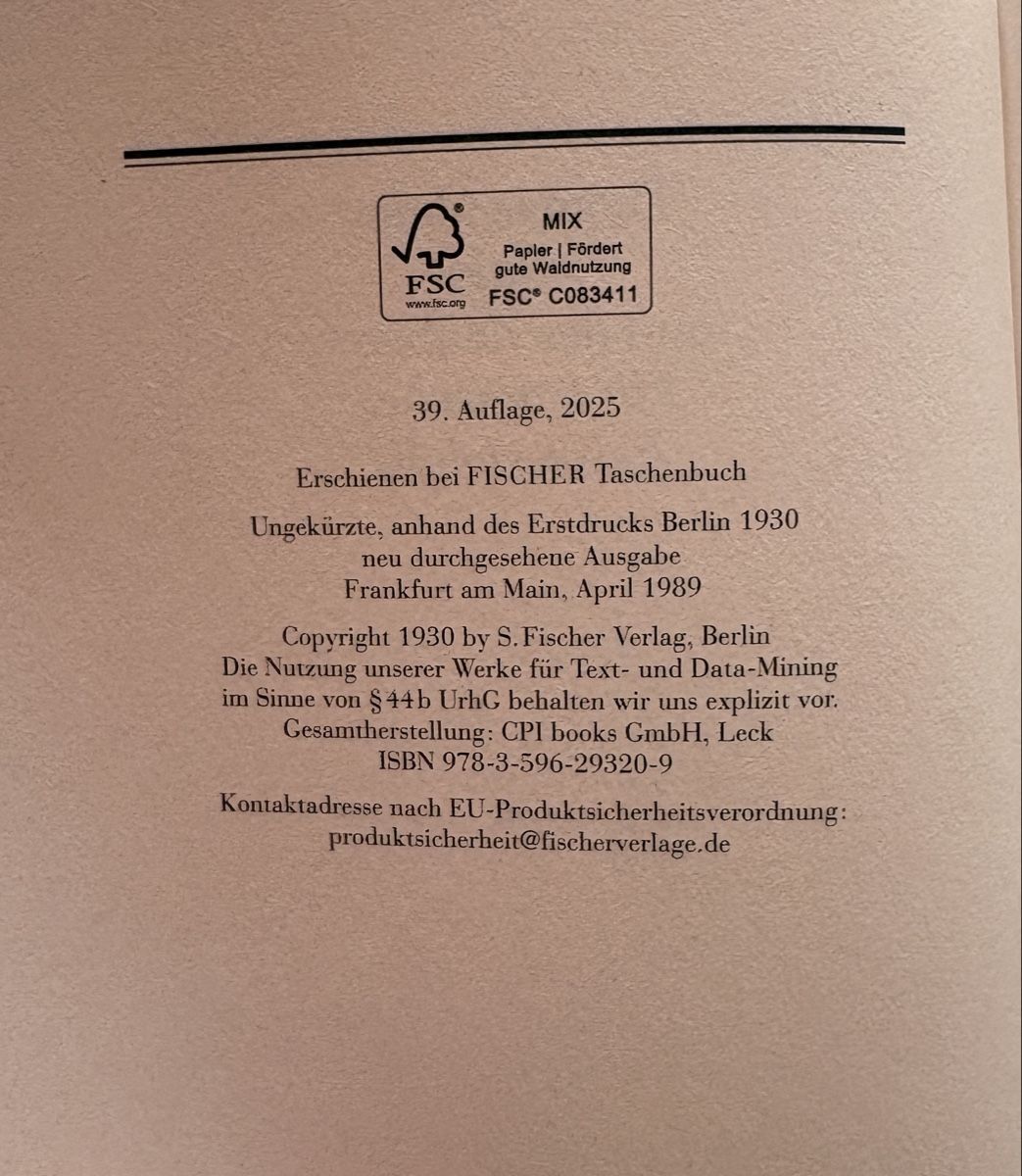 Libri: Thomas Mann Mario und der Zauberer Taschenbuch – Usato da Mümliswil venduto da hes_mhn8 2