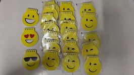 Emoji Notizblöcke, 18 Stk. - Für kleine Freuden!