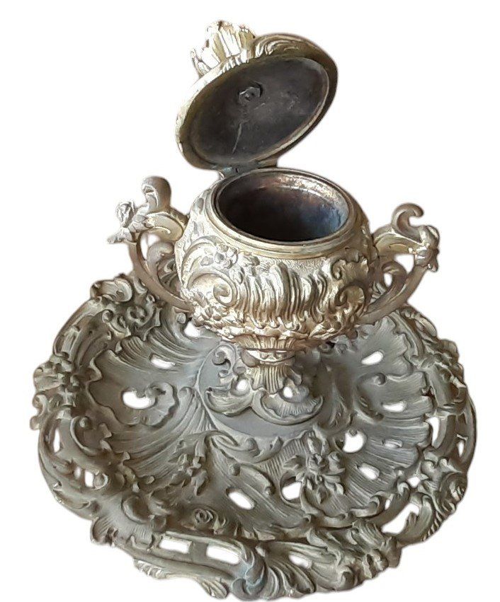 Altro in Antiquarato & Arte: Tintenfass antik Bronze – Usato da Mörschwil venduto da antiksalon21 3
