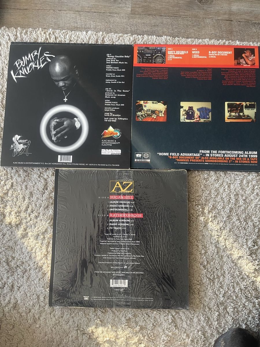 Dischi in vinile: 3 x US Hiphop Maxis / Paket 33 – Nuovo (secondo la descrizione) da Dagmersellen venduto da stonefinger 1