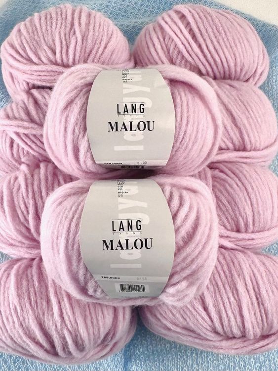 Patron De Tricot Lang Yarns MALOU LIGHT - Téléchargement Pour Pullover Femme (Modèle 265), Neuf