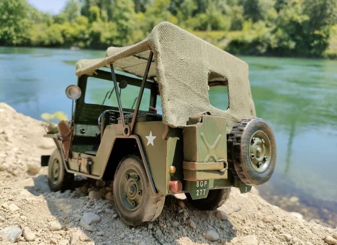 Ford Modellautos: Ford Mutt M151 aus Blech – Neu und originalverpackt aus Langendorf von Blechfahrzeuge 1