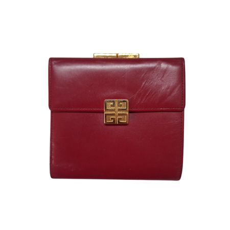 Givenchy Vintage Square Bifold Wallet (Kiss-Lock)