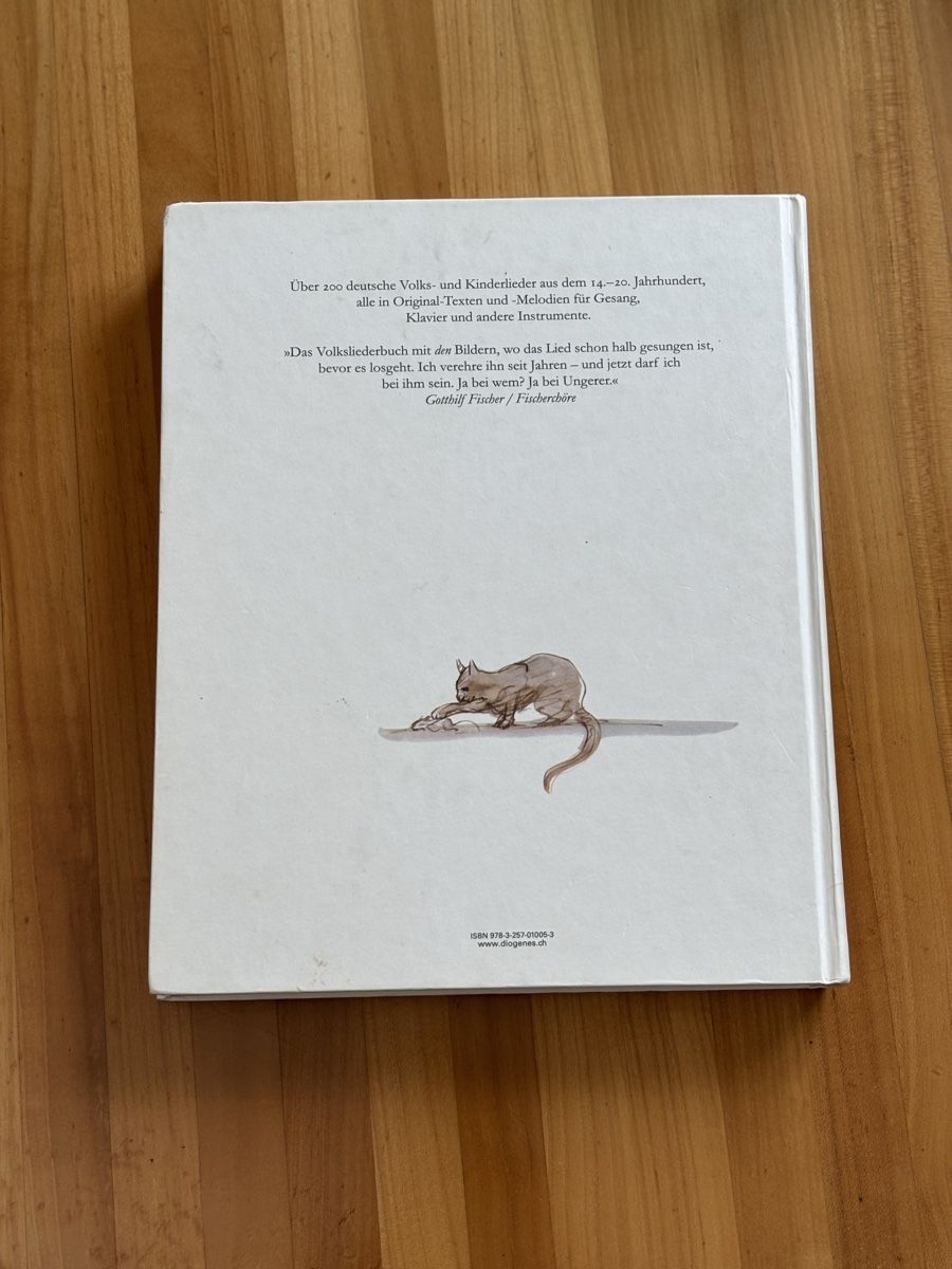 Libri: Das grosse Liederbuch - Anne Diekmann - Kinderlieder – Usato da Winterthur venduto da JAKU.SPACE 3