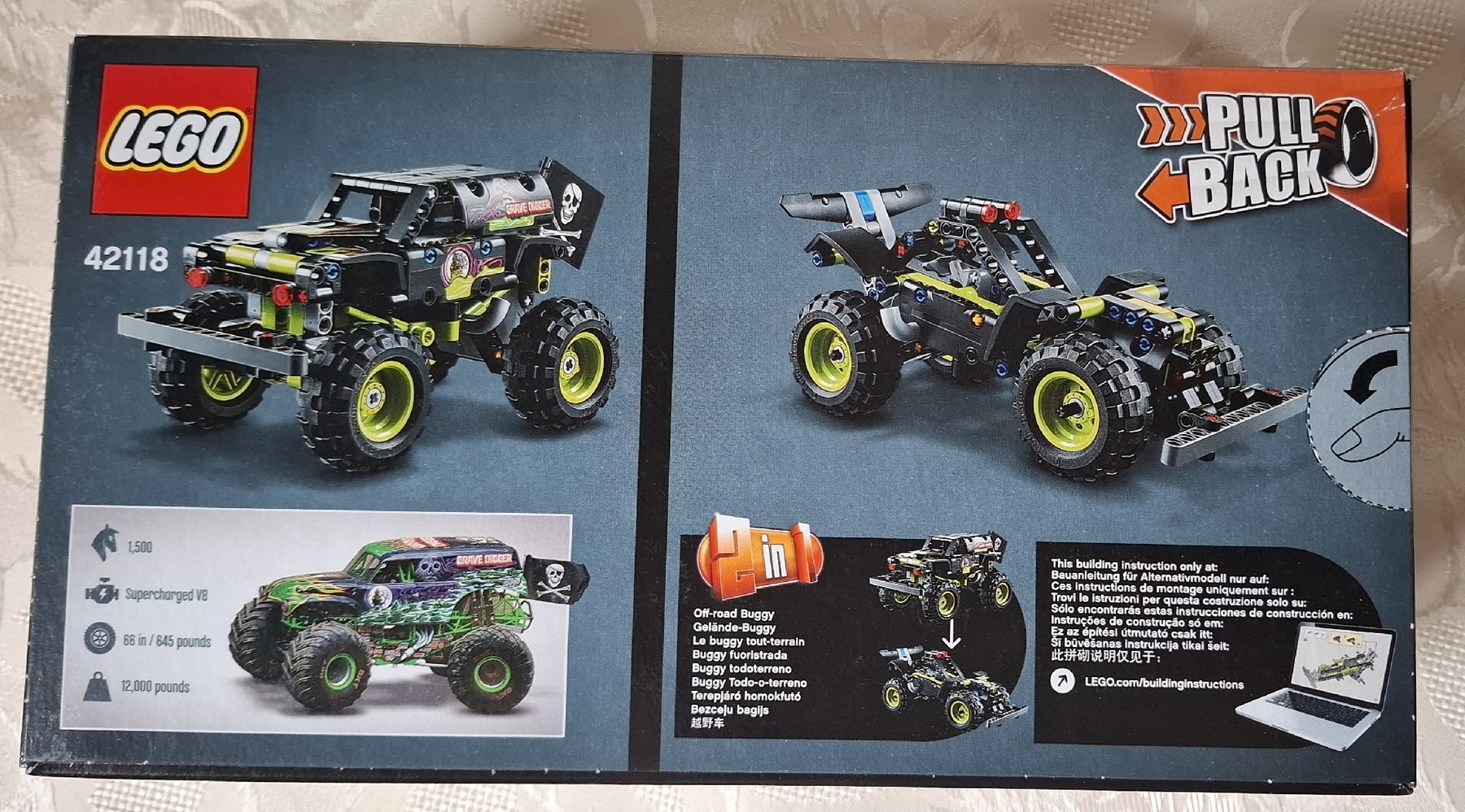 Lego Baukästen: LEGO Technic 42118 Monster Jam Grave Digger, Neu, – Neu und originalverpackt aus Schinznach Dorf von Hal_b69h 1