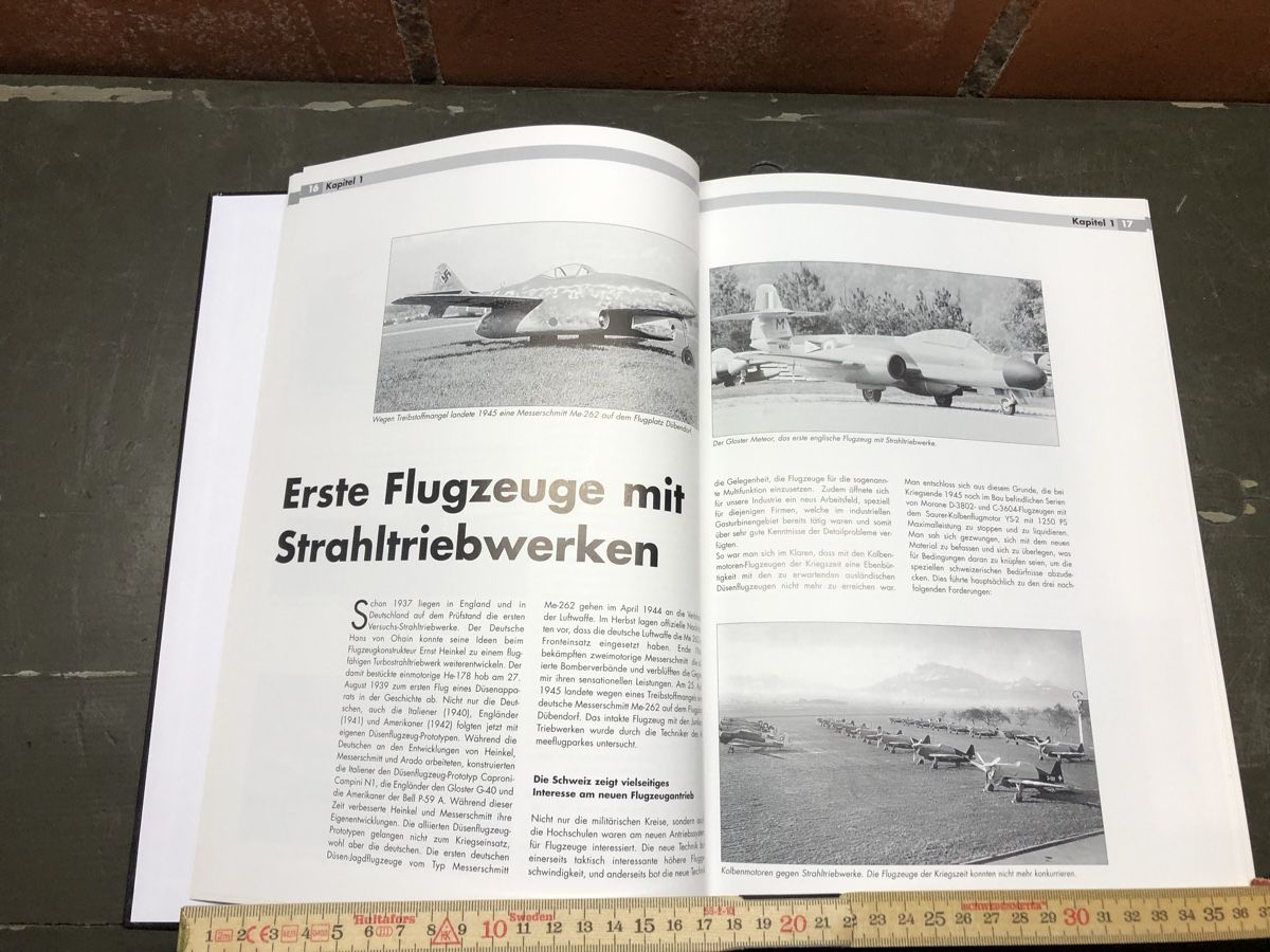 Libri: Der Schweizer P-16 Luftwaffe Kampfjet Pilot Kampfflugzeug – Usato da Madiswil venduto da TEMISO 1