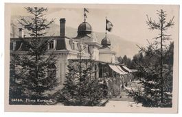 Flims, Kursaal, Terrase, Fotokarte gelaufen 1927