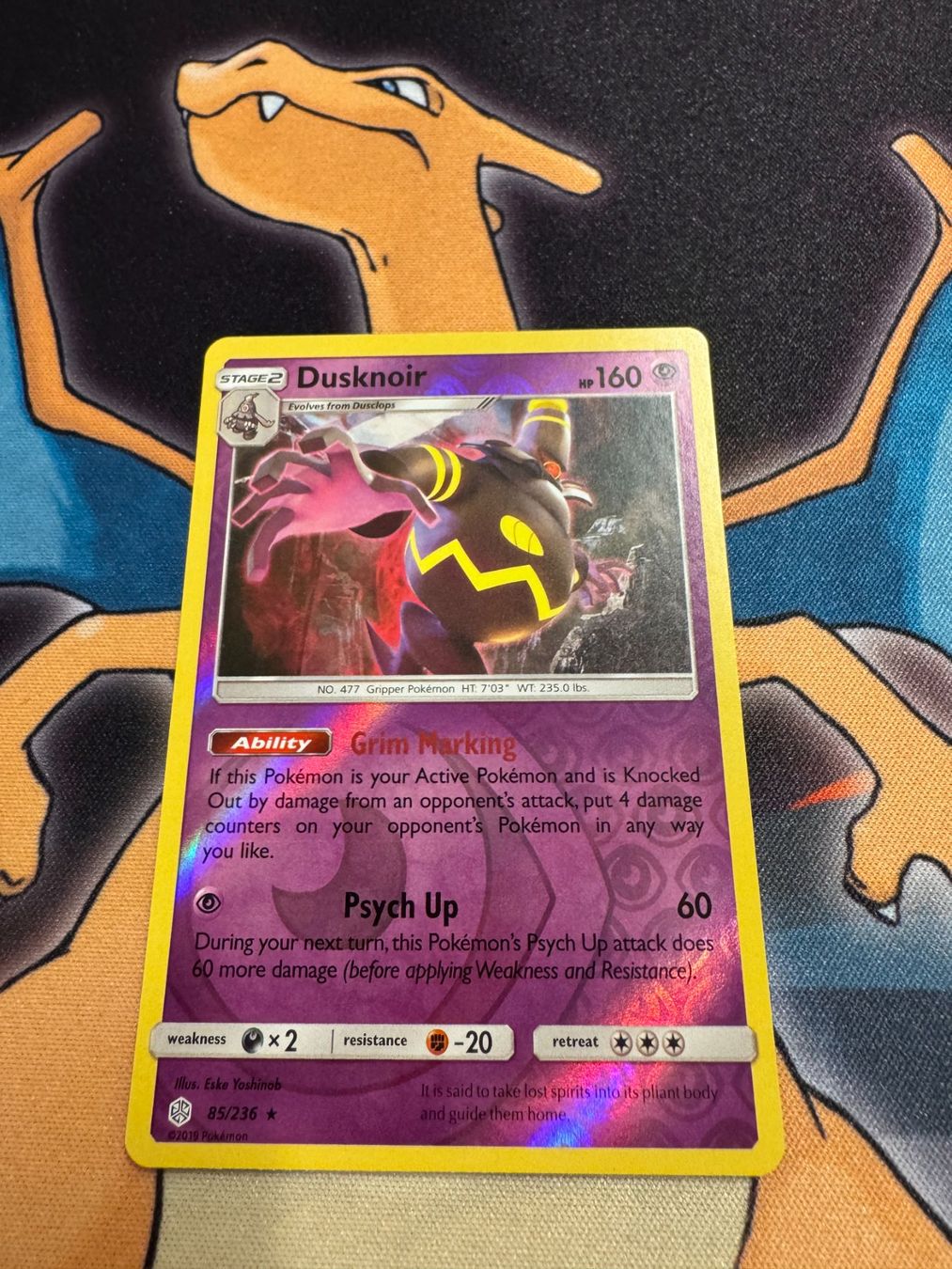 Pokémon Carte collezionabili: Dusknoir (CEC 85) - Reverse Holo - Cosmic Eclipse – Nuovo (secondo la descrizione) da Bülach venduto da Pfrenzel