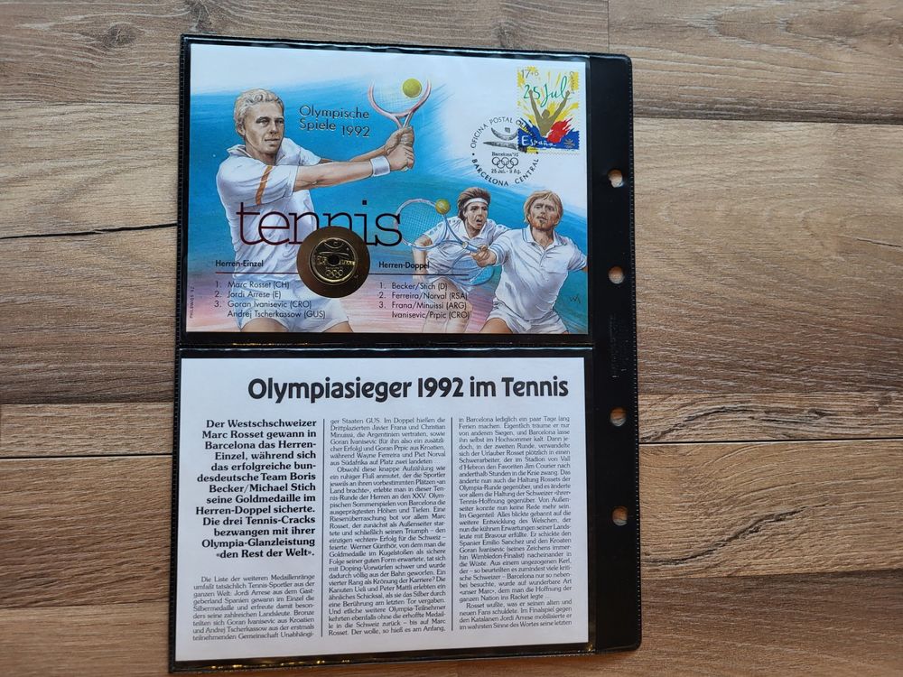Olympiasieger 1992 im Tennis Kaufen auf Ricardo