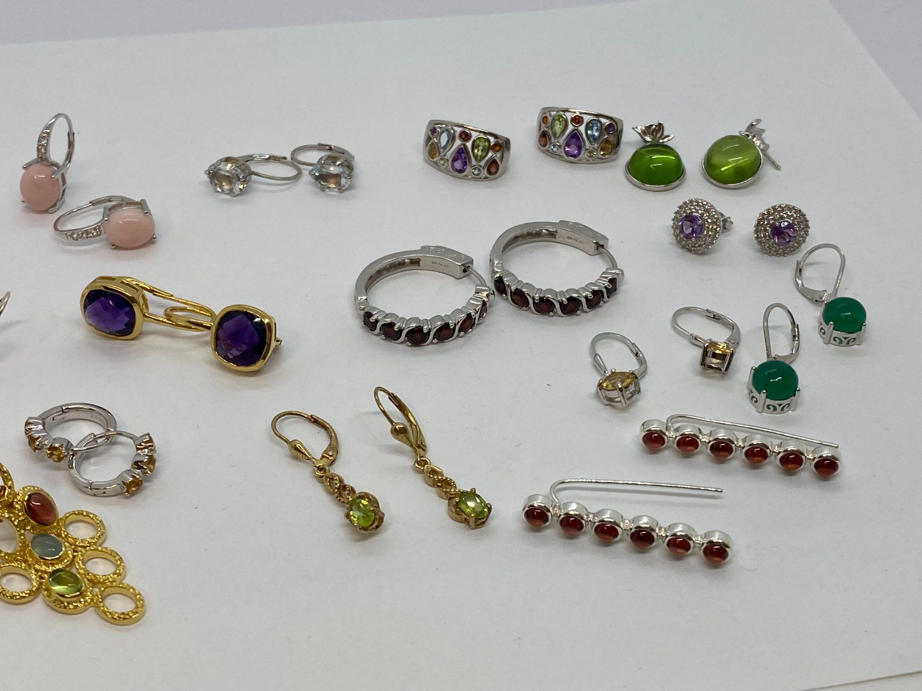 Altri gioielli: LOT Silber Ohrschmuck /i527 – Usato da Bern venduto da JMsoehne1987 9