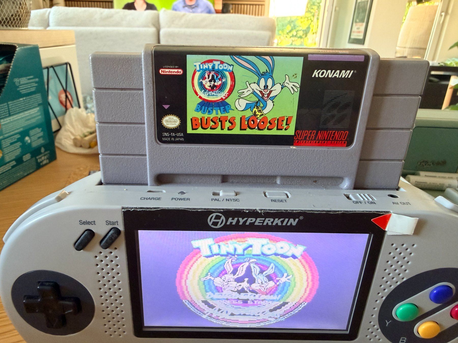 Spiele: Jeu SNES US loose: Tiny Toons – Gebraucht aus Bellevue von LarsUlrich01 2
