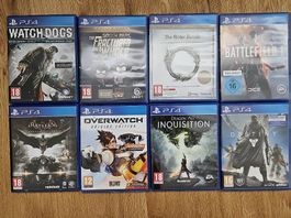 PS4 Games zu verkaufen