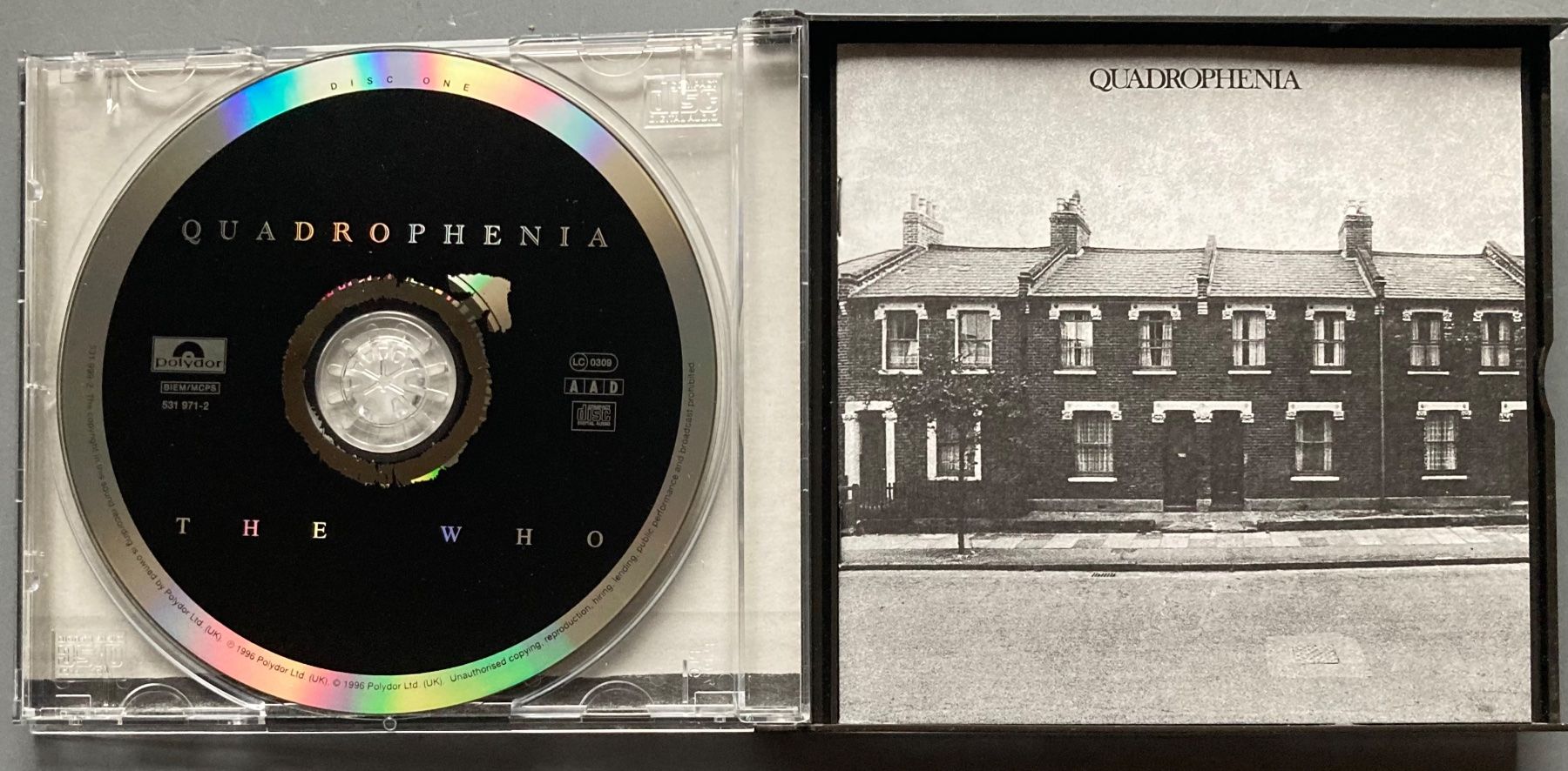 CD: THE WHO - QUADROPHENIA – Usato da Poliez-Pittet venduto da Newtown-Records 3