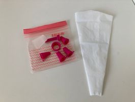 Ensemble de poche à douille rose, parfait pour Noël 🎁