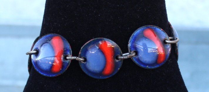 Bracciali & Braccialetti: Vintage Emaille Armband – Usato da Locarno venduto da madame-tus-sauds 1