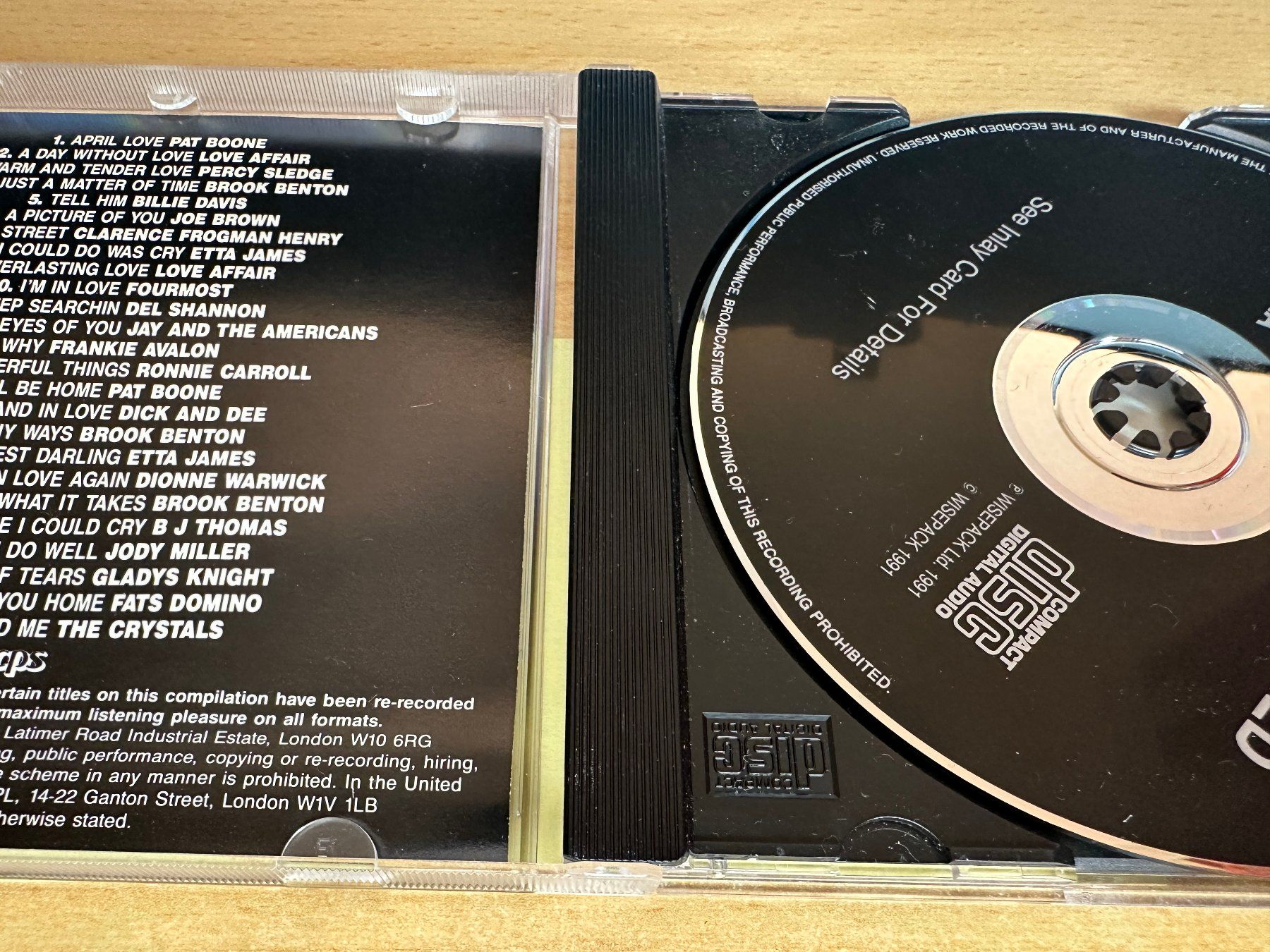 CD: Various – Rock Era - Love Remembered – Usato da Rikon im Tösstal venduto da Alpenmutz 2