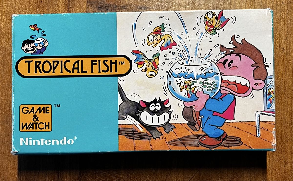 game&watch Console: Game & Watch Tripical Fish mit OVP selten – Usato da Ballwil venduto da Bienenhonig1 6