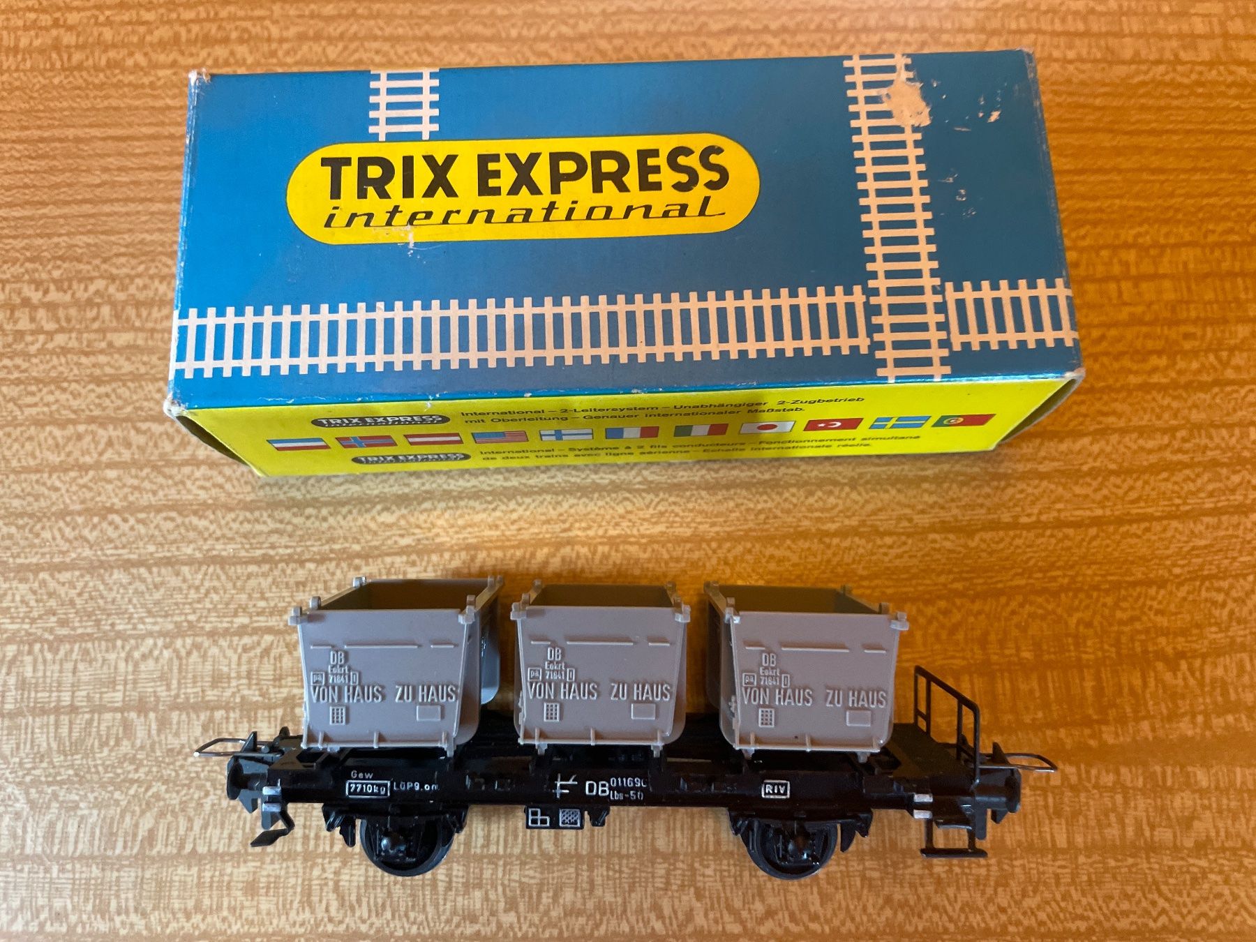 Trix Modellini di ferrovie: Trix Express H0 Wagen: 3er Mulden – Usato da Suhr venduto da Daneli7 4