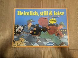 Vintage Brettspiel Heimlich, still & leise Spielkrimi