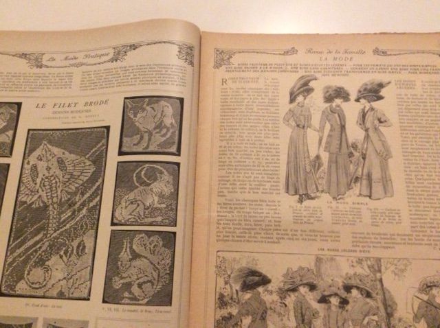 Riviste & Magazine: Journal sur la Mode 1909 – Usato da Genève venduto da edelweiss1900 2