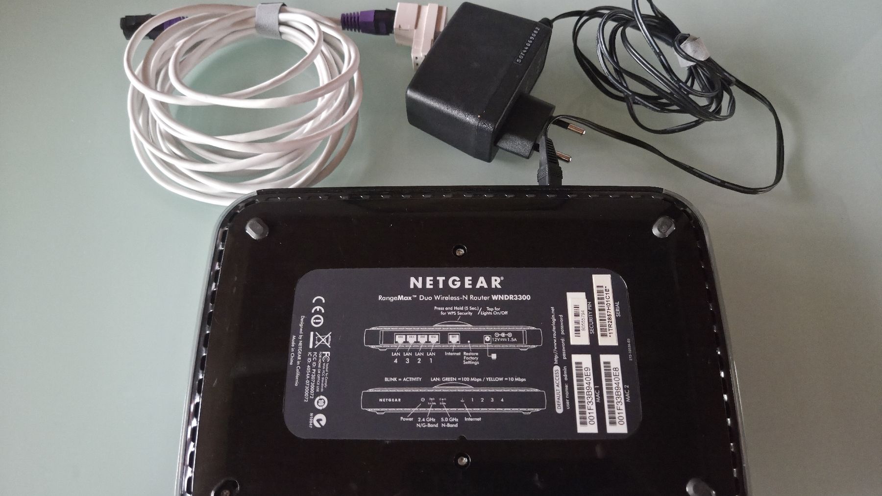 Netgear Modems & Router: Netgear Router WNDR3300 Range Max – Gebraucht aus Interlaken von Friedo2107 2