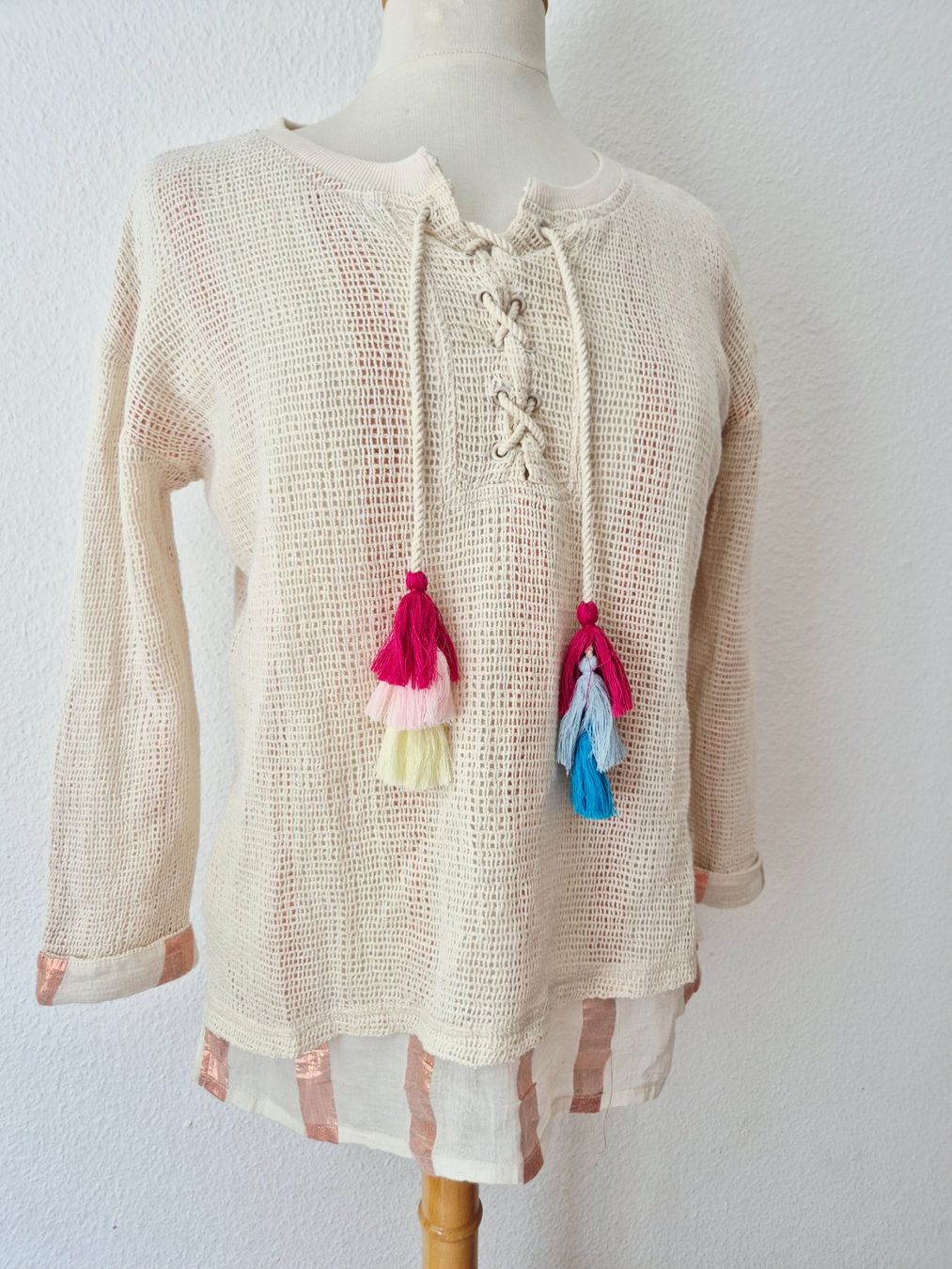 Maglioni & Felpe: FROGBOX PULLOVER PULLI S 36 XS 34 TOP ZU JEANS HOSE ROCK – Usato da Elsau venduto da the-colorful-side 5