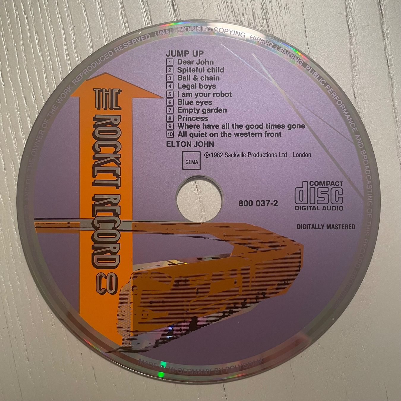 CD: ELTON JOHN-JUMP UP82 – Usato da Rorschacherberg venduto da CD-Roli 2