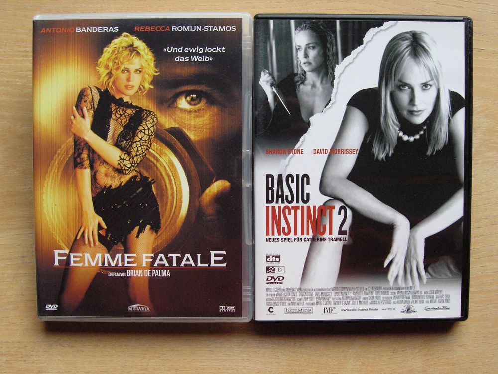 Femme Fatale And Basic Instinct 2 2 Dvd Set Kaufen Auf Ricardo