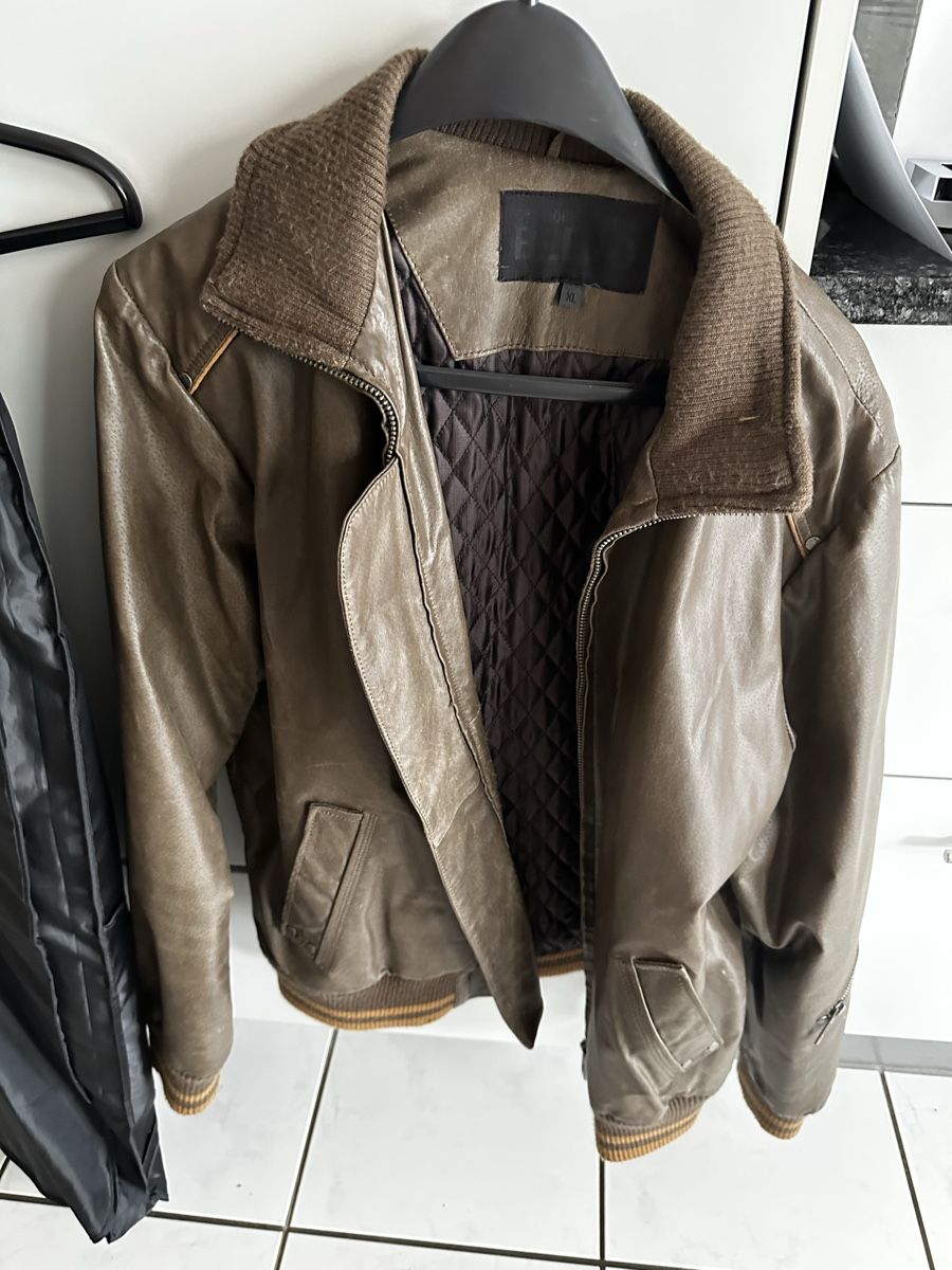 Jacken: Vintage Lederjacke Braun – Gebraucht aus Niederbipp von Roeschu77