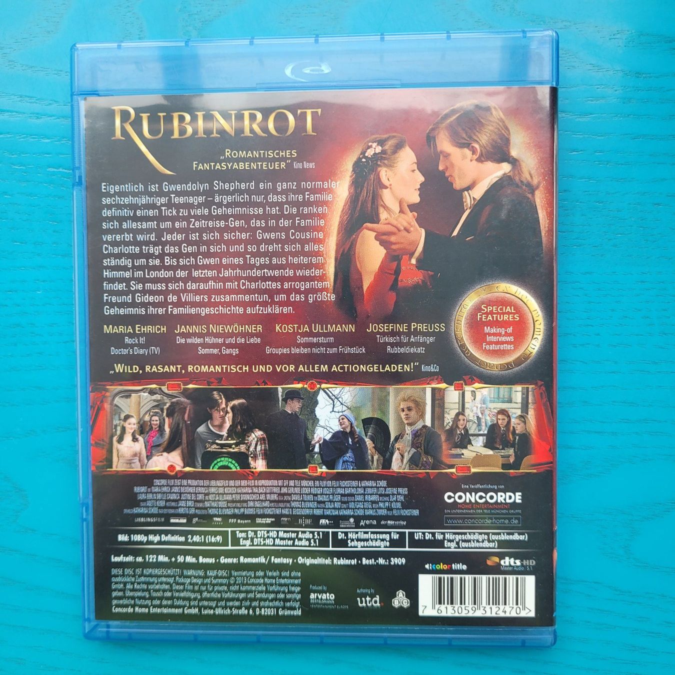 Tutti i DVDs: Rubinrot / Bluray – Usato da SCHÜBELBACH venduto da CoKaHa 1