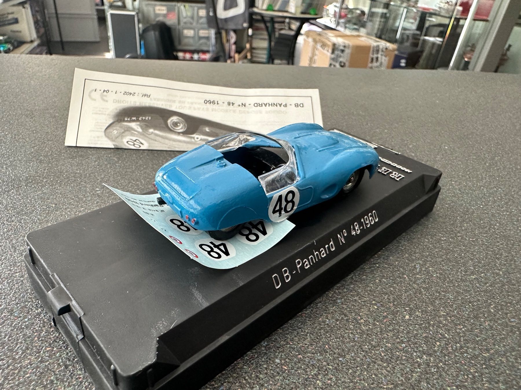 Citroën Modellini d'auto: solido 1:43 Panhard n 48 1960 Le Mans – Usato da Chiasso venduto da Carrara-Modellismo 2