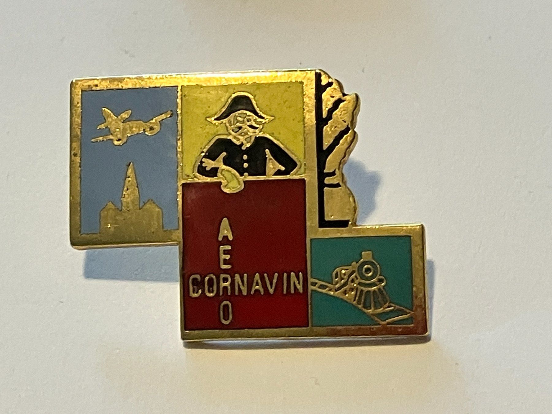 Placchette & Badge: 1 Pin Aero Cornavin  – Usato da Basel venduto da djwwpp