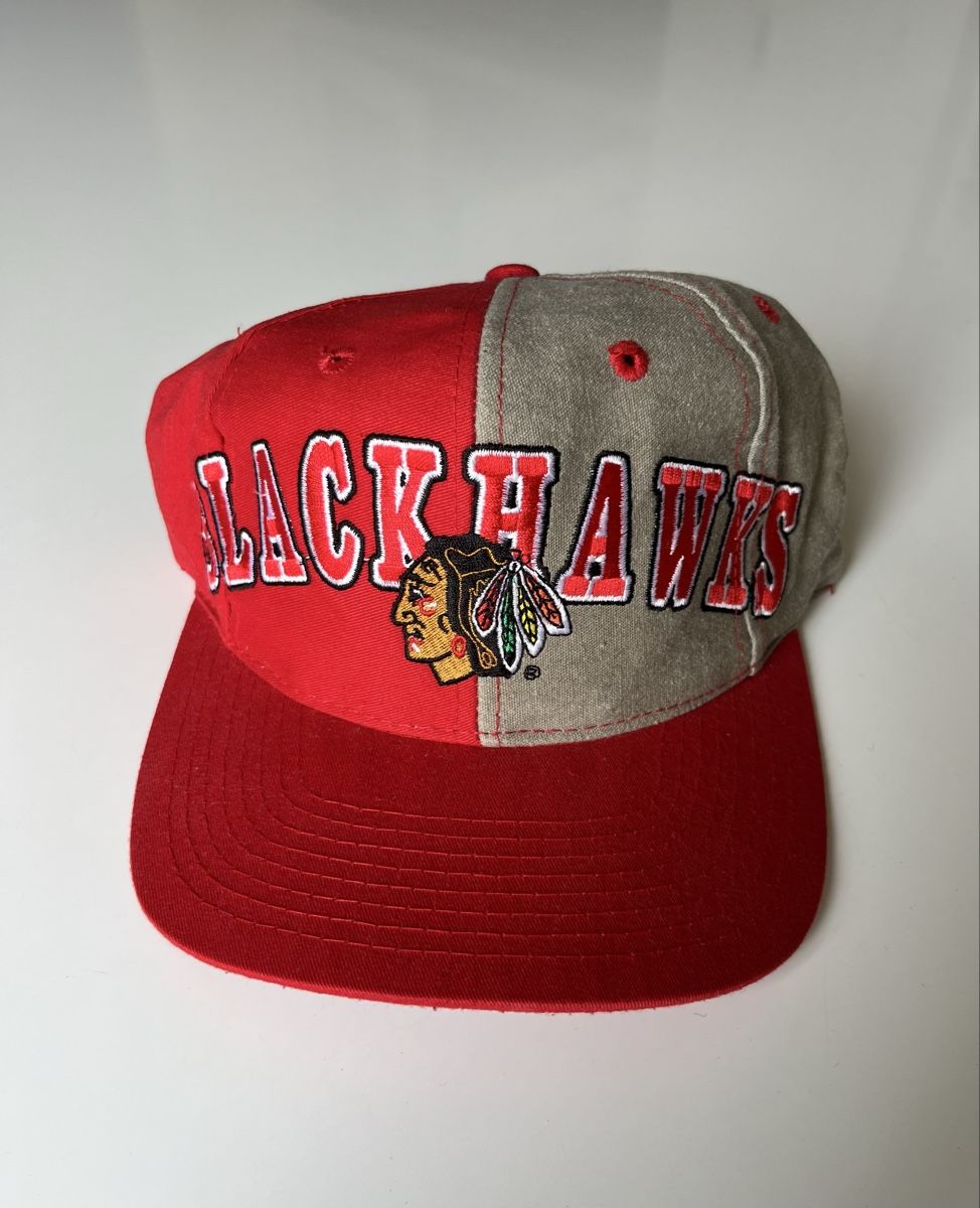 Hüte, Mützen & Caps: Vintage Cap CHICAGO BLACKHAWKS NHL 90er – Gebraucht aus Bern von anna_due