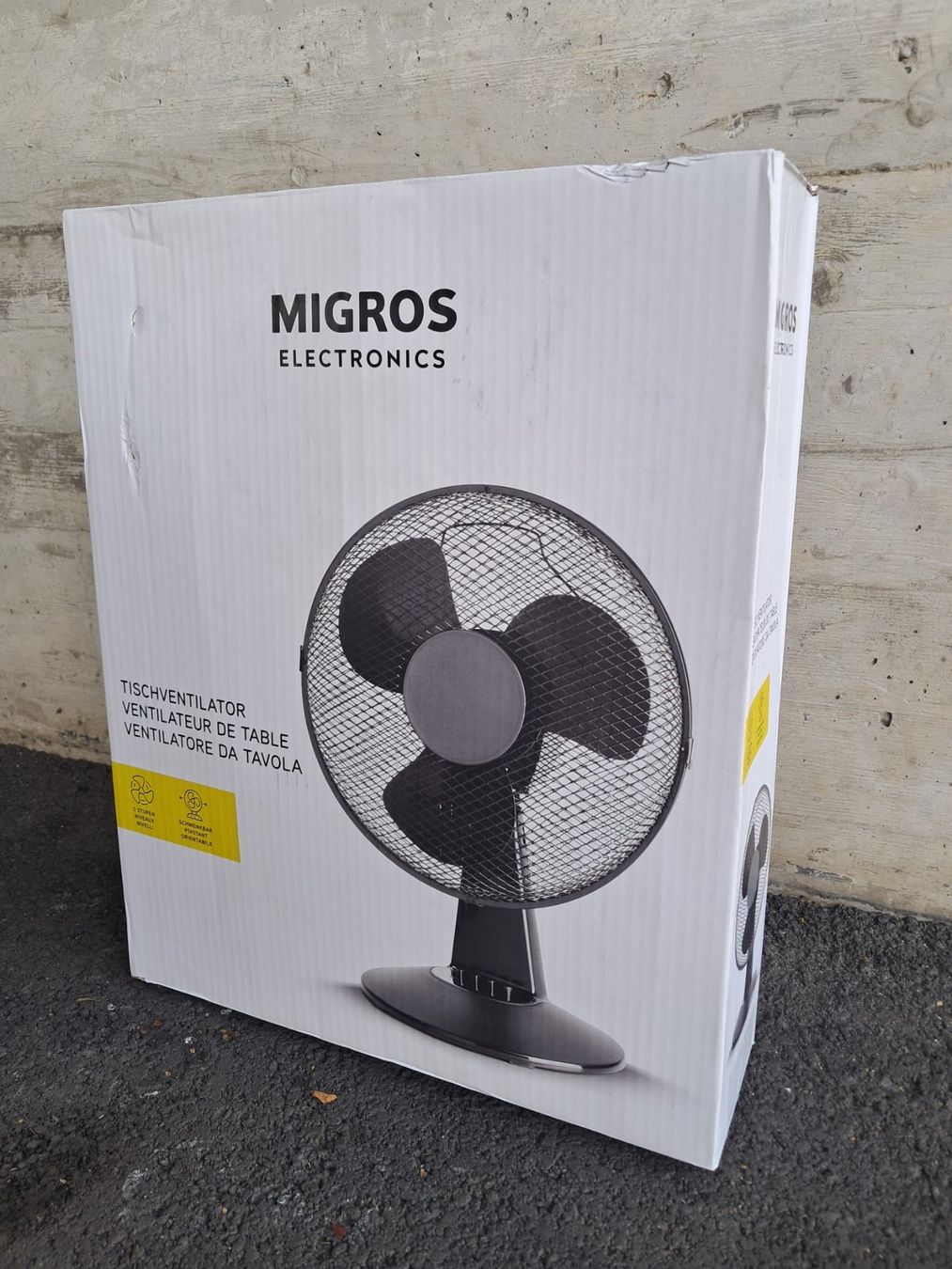 Ventilatori: NEU! Tischventilator 34.5cm Durchmesser, Ventilator, Venti – Nuovo e nell'imballaggio originale da Zürich venduto da Lia107 3