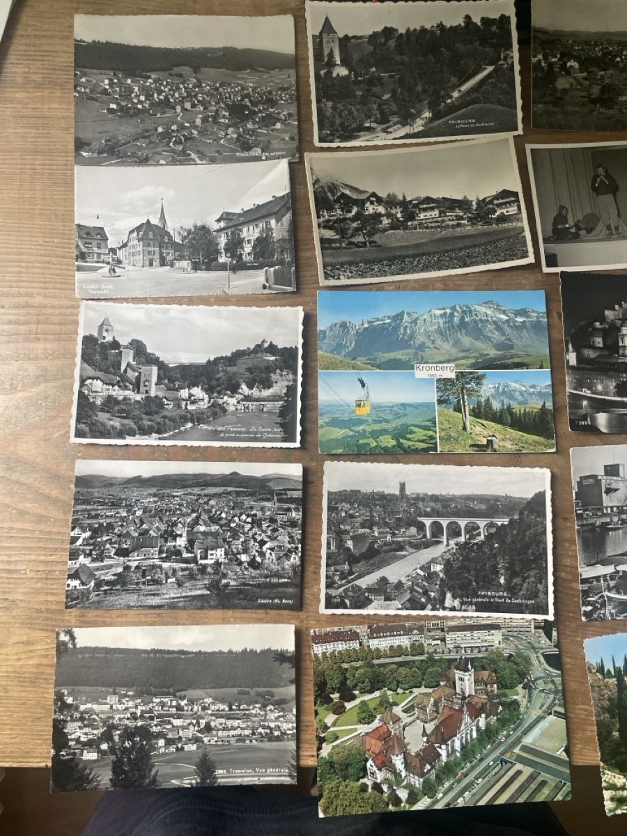 Ansichtskarten: 40 verschiedene antike Ansichtskarten / Postkarten ca. 1960 – Gebraucht aus Winterthur von cheerio97 3