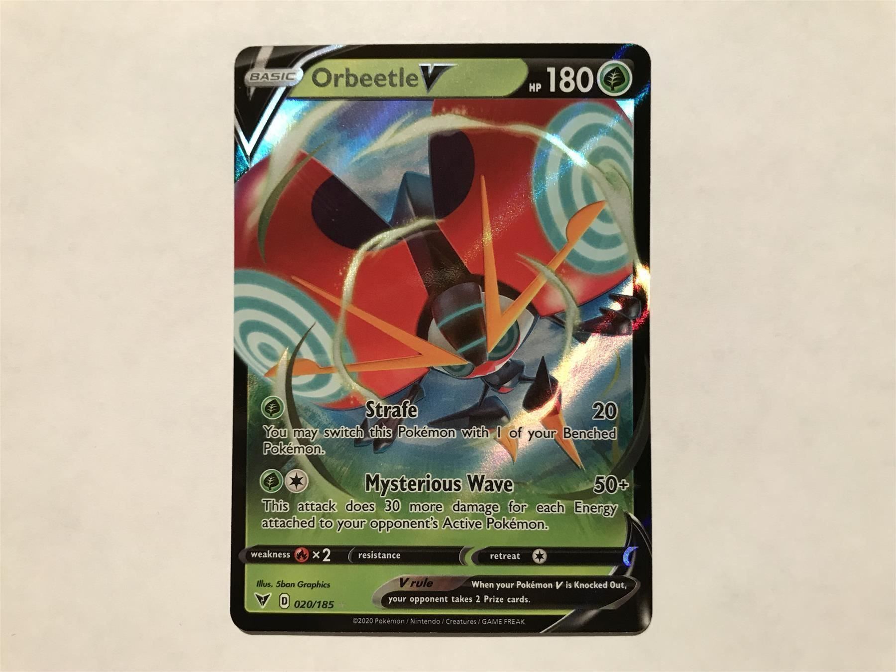 Pokémon Carte collezionabili: Orbeetle V – Nuovo (secondo la descrizione) da Hagendorn venduto da Pokecollectorch 1
