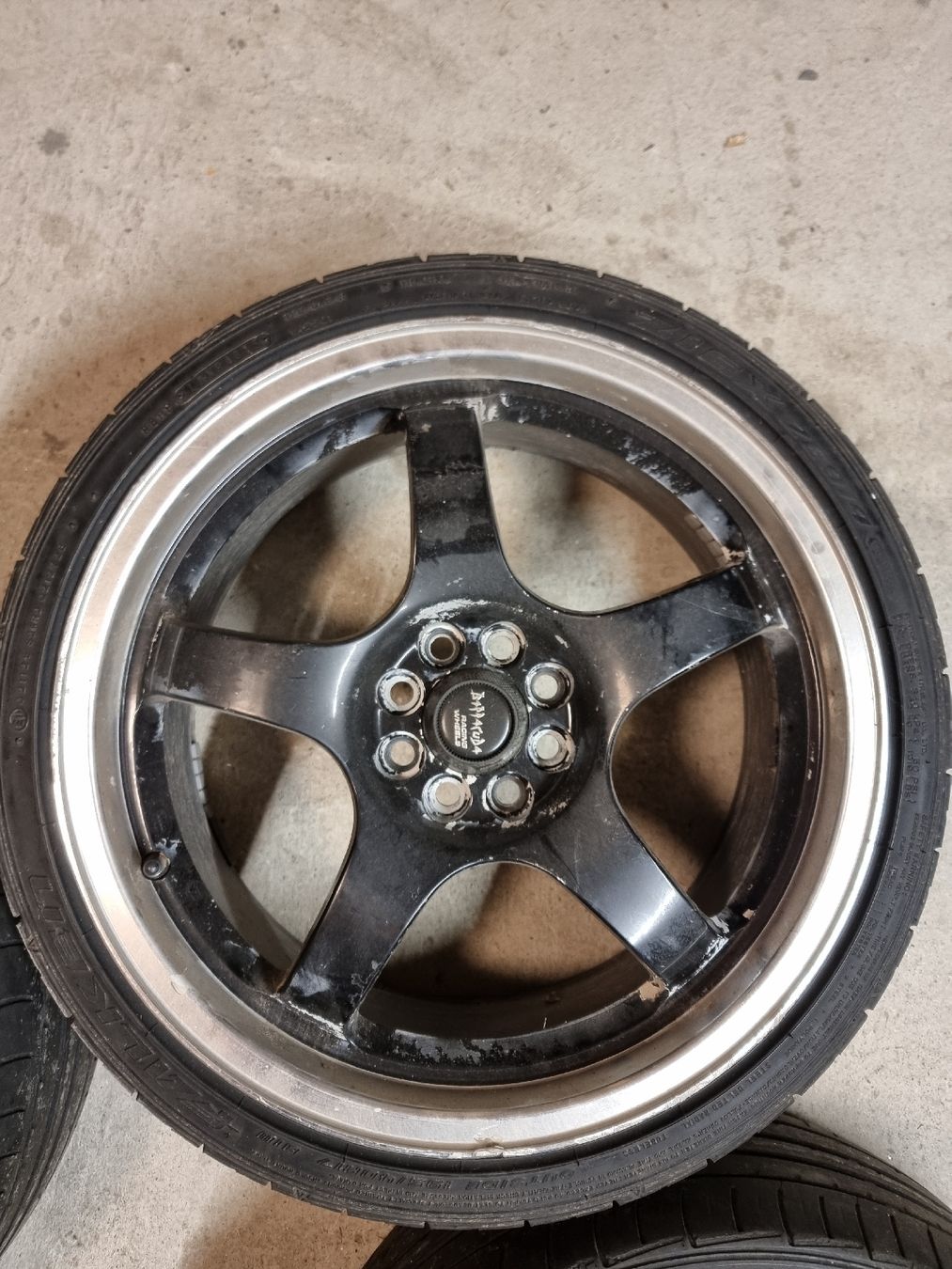 Barracuda Racing Wheels Cerchioni: Barracuda Aluminium Räder Golf 3 mit Eignungserklärung – Usato da Blumenstein venduto da hurtihurti 4