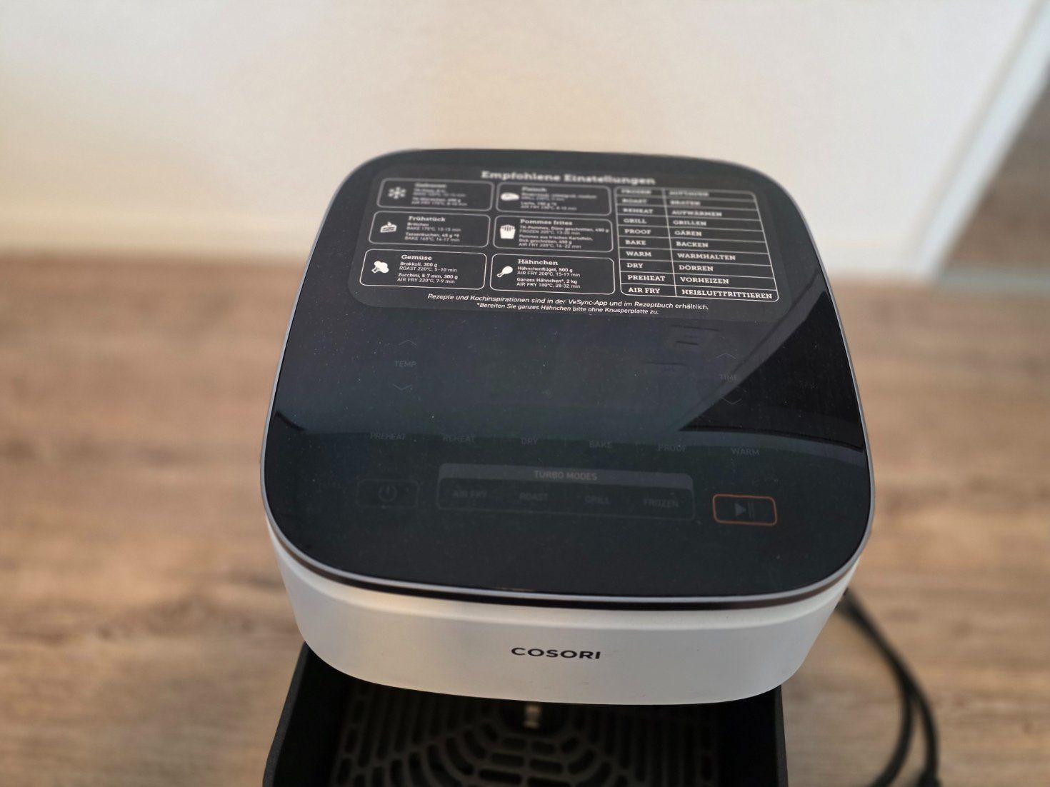 Elettrodomestici da cucina: Cosori Heisluftfriteuse  TurboBlaze 6Liter – Usato da Oberägeri venduto da hubertus3600 1