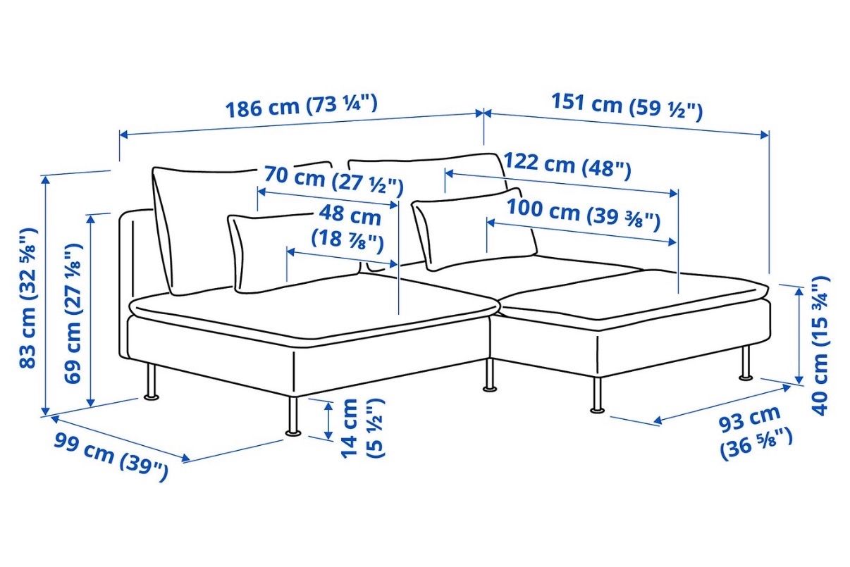 Ikea Divani: Ikea SÖDERHAMN Sofa – Usato da Schafisheim venduto da Joff0 3