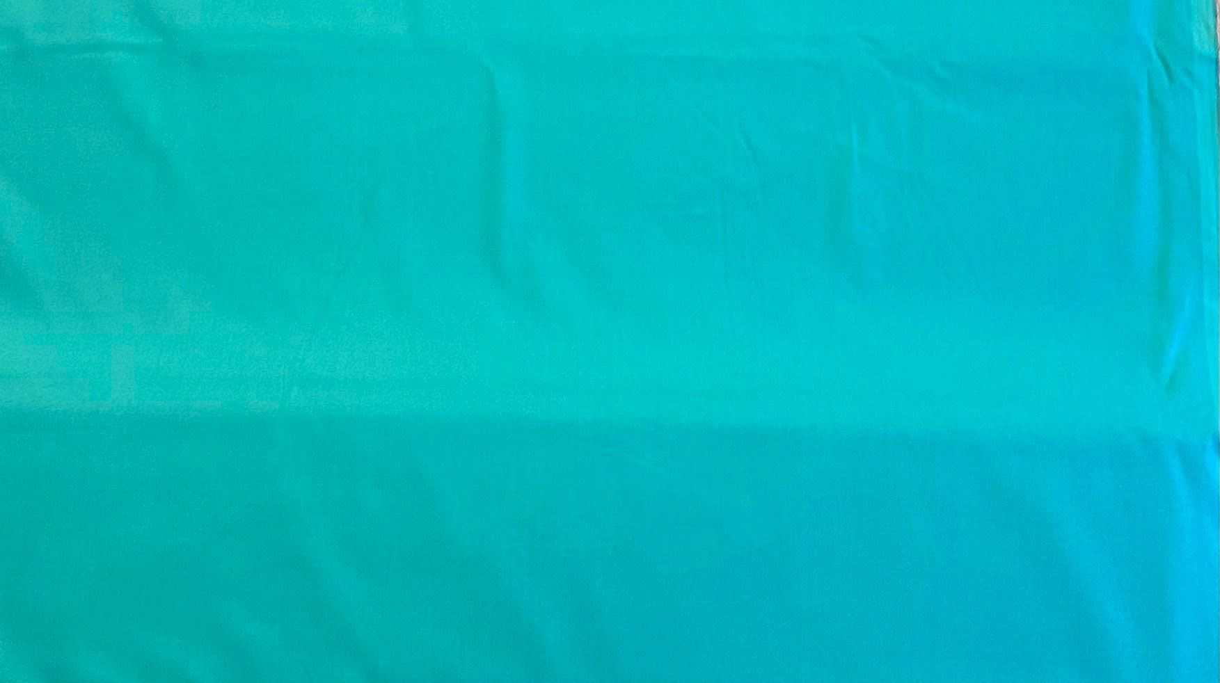 Stoffe: Tissu coton uni turquoise – Neu und originalverpackt aus Préverenges von mam_629h