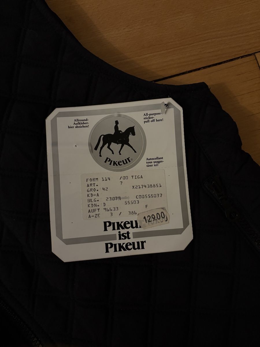 Pikeur Gilet & Giacche senza maniche: Pikeur Damen Weste, Grösse 42 – Nuovo e nell'imballaggio originale da Olten venduto da lizla 1