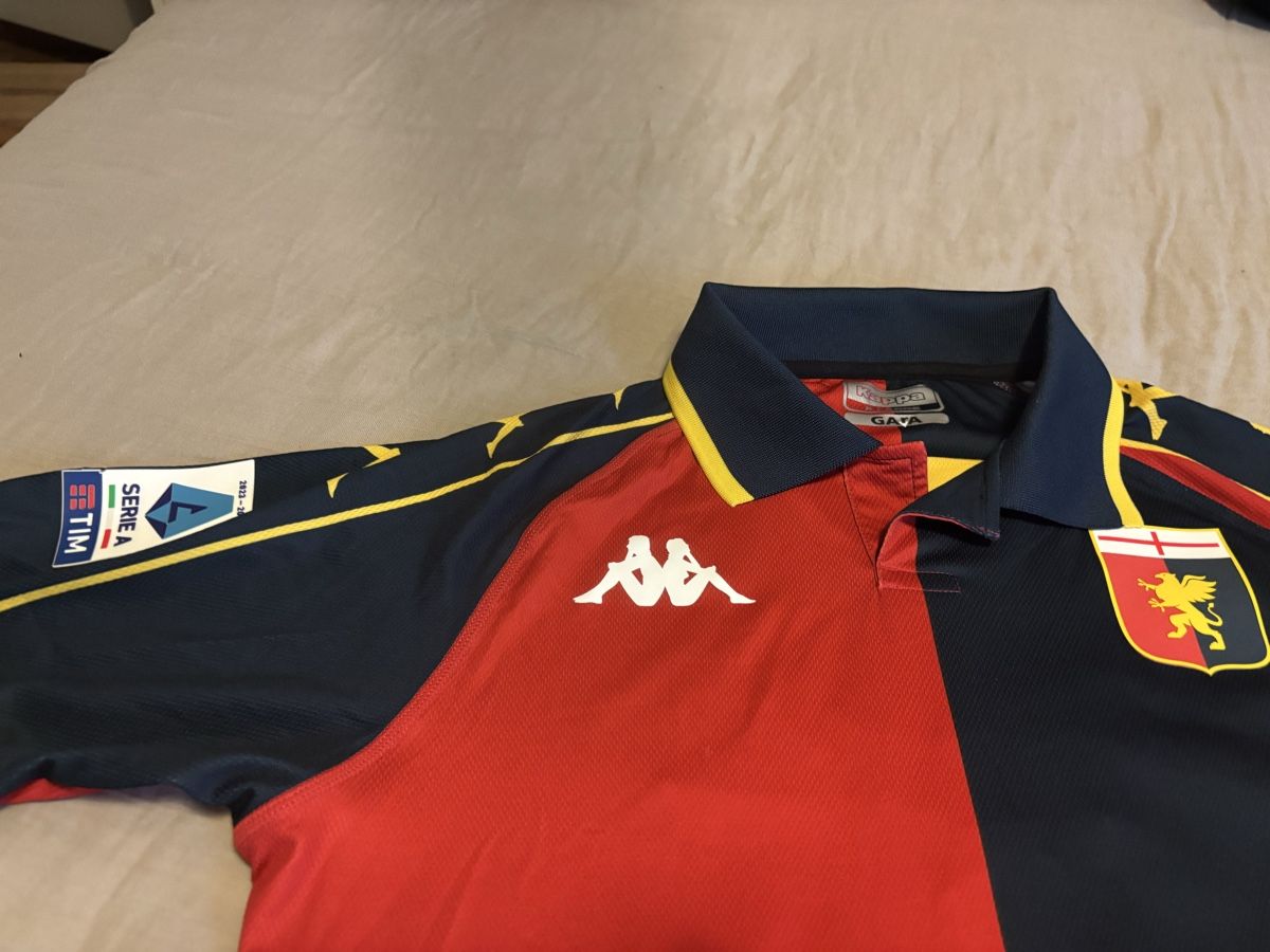 Kappa Canottiere & Pantaloni: Genoa n19 maillot  – Usato da Le Grand-Saconnex venduto da focamix 1