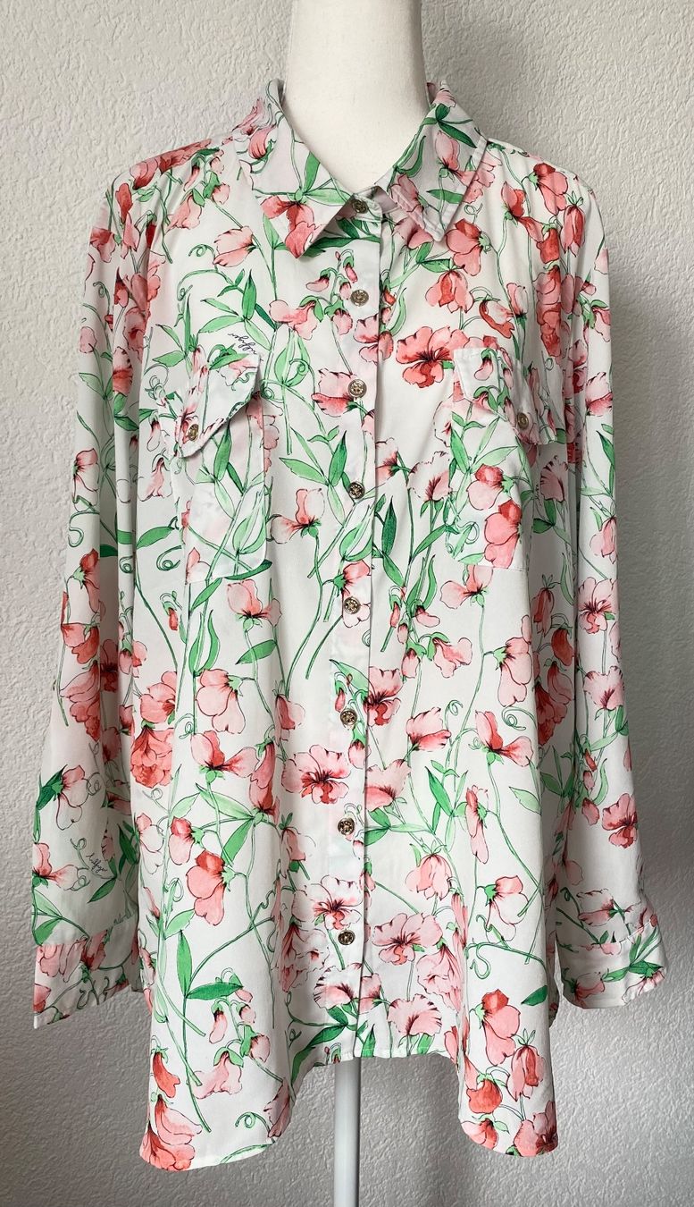 Tommy Hilfiger Blusen: Tommy Hilfiger Hemdbluse Grösse 1X (CH=46) – Gebraucht aus Oberwil BL von Leni-Mischi