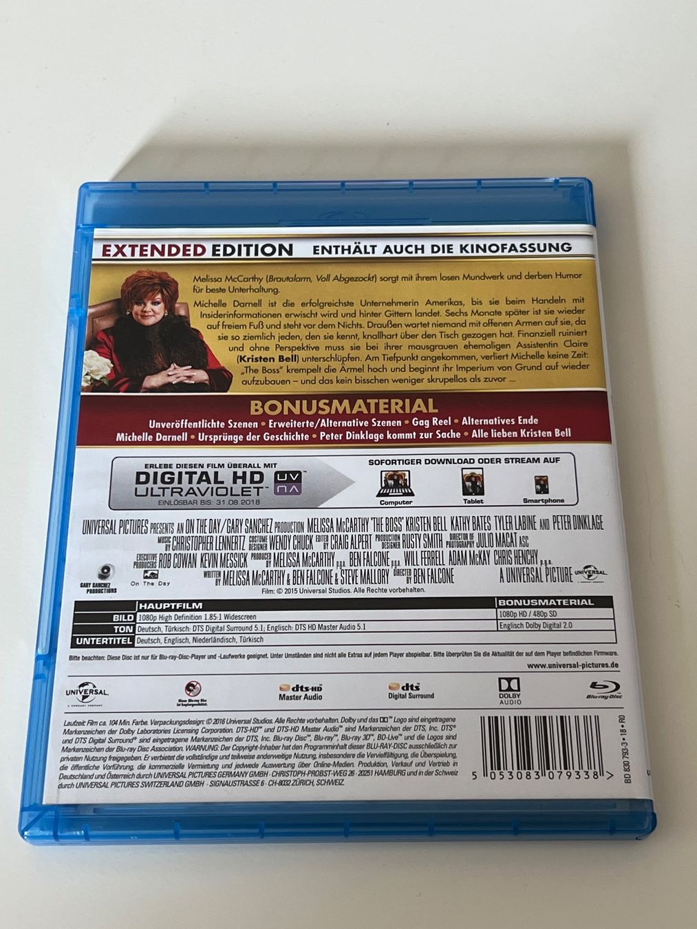 Tutti i DVDs: The Boss - Extended Version, Blu-ray – Nuovo (secondo la descrizione) da Altstätten SG venduto da sheamus 1
