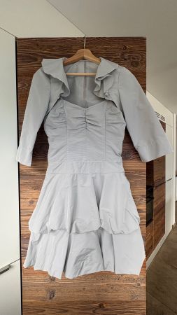 Designer-Cocktailkleid mit Bolero