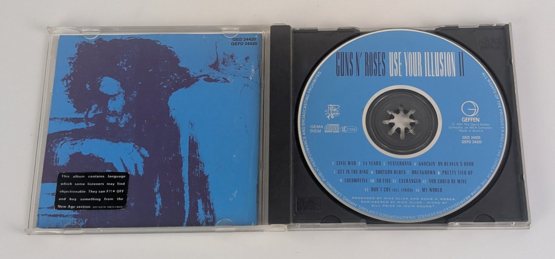 CD: Guns N' Roses - Use Your Illusion II CD - Top – Usato da Zürich venduto da 1.Simon 3